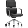Black Bonded Leather