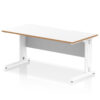 White/Natural Wood